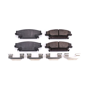 PowerStop 17 fits Cadillac CTS Rear Z17 Evolution Ceramic Brake Pads w/Hardware