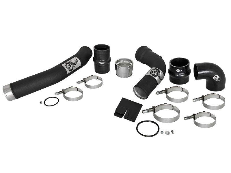 AFE 46-20314-B unner 3in Hot and Cold Side Black Intercooler Tubes 2017 fits Fo