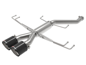 AFE 49-36626-C  2.5in 304SS Axle-Back Exhaust System 17-19 fits Honda Civic Typ