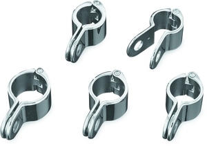 Kuryakyn 7942 Kuryakyn 1.35inch Magnum Quick Clamp Chrome (Each)