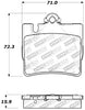 Stoptech 309.0848 Performance Brake Pads