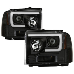 Spyder 5087911 fits Ford 05-07 F250/350/450 Super Duty Projector LED Black PRO-