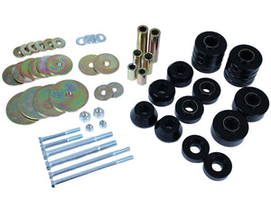 Energy Suspension 3.4163G 69-72 fits GMC C1500 Pickup Black Body Mount Bushing Set