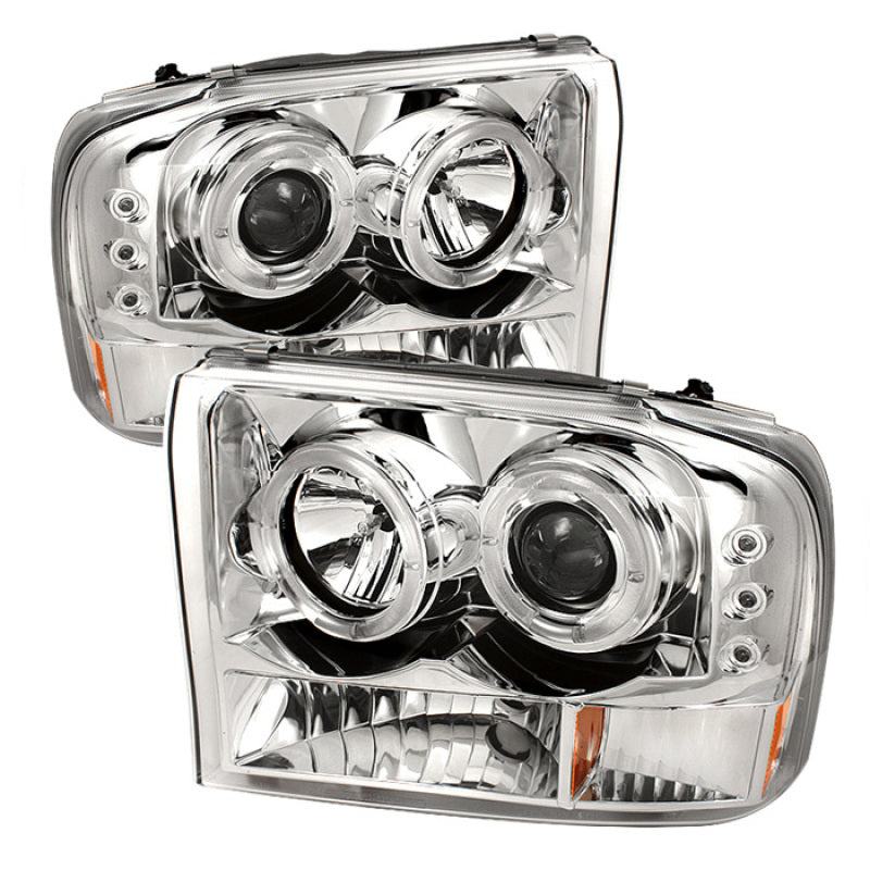 Spyder 5010360 fits Ford 99-04 F250 Super Duty Projector Version 2 LED Halo LED