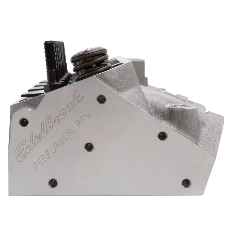 Edelbrock 60595 Cylinder Head fits Pontiac Performer RPM 72cc for Hydraulic Roller Cam Complete (Ea)