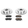 PowerStop K754 fits Nissan 94-96 240SX Front Z23 Evolution Sport Brake Kit