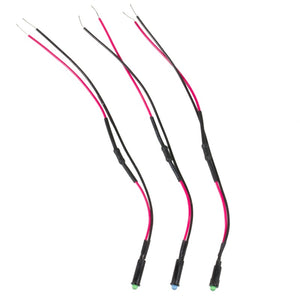 AutoMeter 3283 Autometer LED Indicator Light Kit 5/32in. (2 Green, 1 Blue)