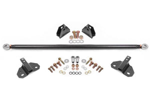 BMR Suspension SM772H 24-25 fits Ford Mustang Rear Steel Shock Mount & Brace Kit - Blk Hammertone