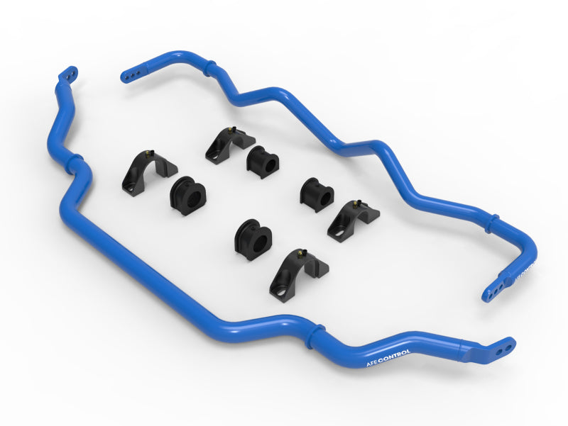 AFE 440-712001-L fits Nissan 370Z V6-3.7L Front and Rear Control Sway Bar Set -