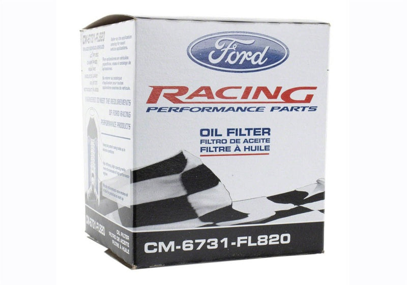 fits Ford Racing CM-6731-FL820 High Performance Oil Filter