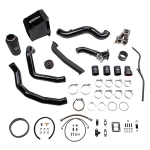 Wehrli 01-04 GM Duramax LB7 S300 Single Turbo Install Kit - Chevy Orange