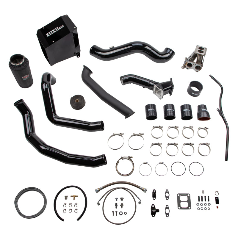 Wehrli 01-04 GM Duramax LB7 S300 Single Turbo Install Kit - Deore Gold