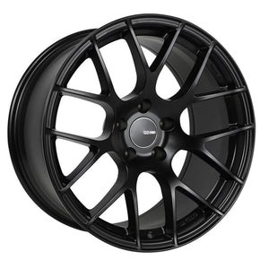 Enkei 467-880-1232BK Raijin 18x8 32mm Offset 5x120 Bolt Pattern 72.6 Bore Diameter Matte Black Wheel