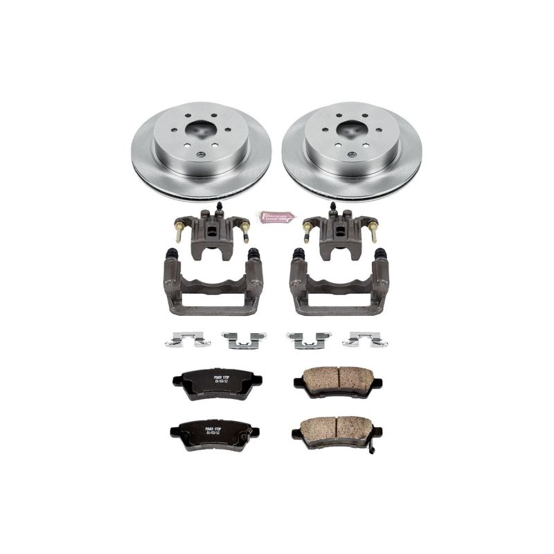 PowerStop fits Nissan 05-12 Pathfinder Rear Autospecialty Brake Kit w/Calipers