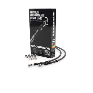 Goodridge YA0801A-2FC-CB 10-13 fits Yamaha FZ8 Carbon Front Race Brake Lines