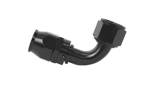 Aeromotive 15361 PTFE Hose End - AN-12 - 90 Deg - Black Anodized