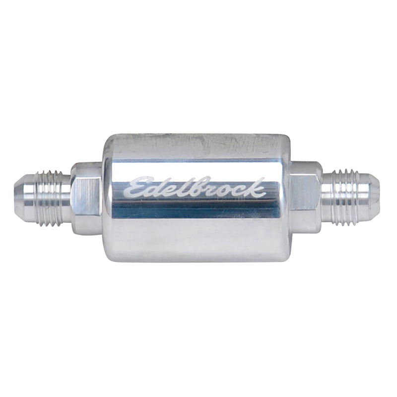 Russell 650140 Performance Polished Aluminum (3in Length 1-1/4in dia. -6 male inlet/outlet)