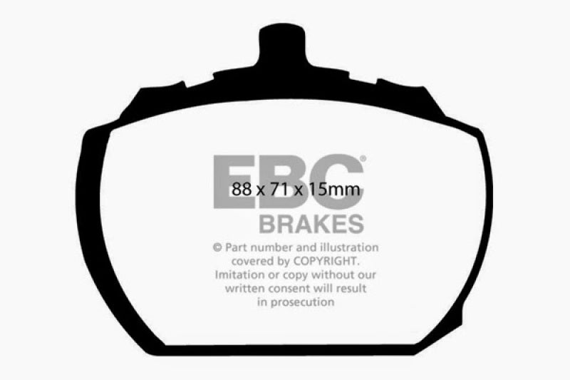 EBC DP2240 Mg fits MG 73-76B GT V8 3.5 Greenstuff Front Brake Pads