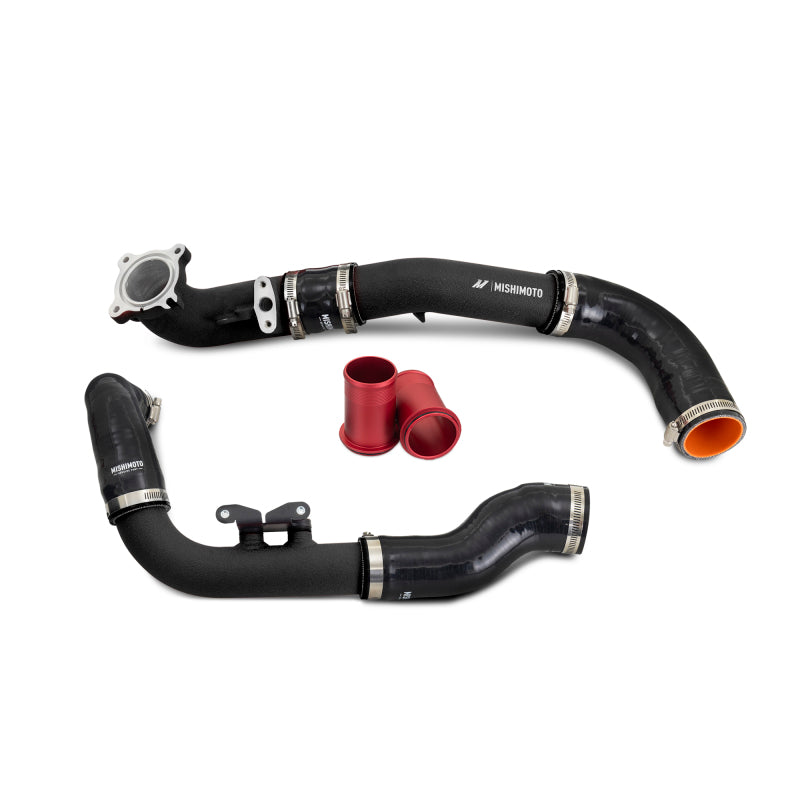 Mishimoto MMICP-GRC-23BK 2023+ fits Toyota GR Corolla Intercooler Pipe Kit - Micro Wrinkle Black