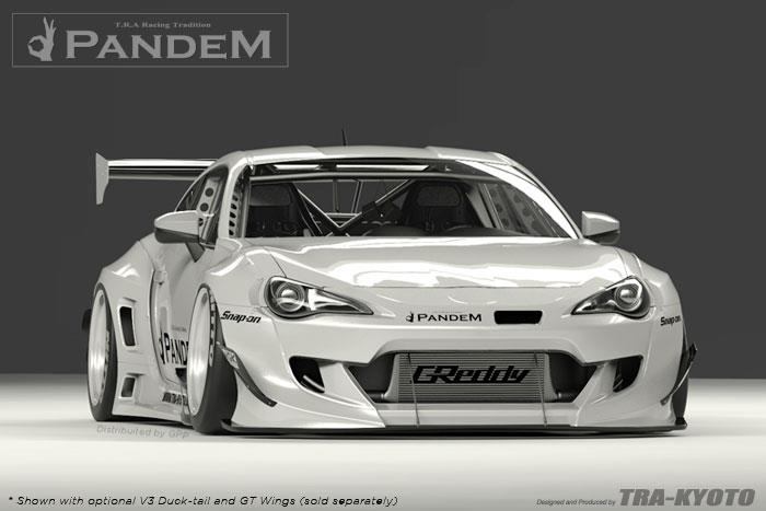 GReddy 17010272 fits Scion FR-S Pandem Wide Body V3 Front Splitter