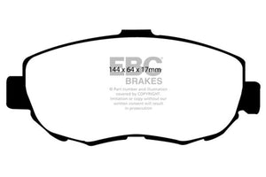 EBC DP21223 93-97 fits Lexus GS300 3.0 Greenstuff Front Brake Pads