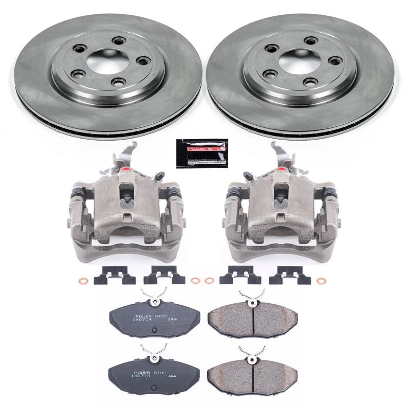 PowerStop fits Jaguar 03-05 S-Type Rear Autospecialty Brake Kit w/Calipers