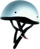 Bikers Choice 646623 Skid Lids Original Helmet Chrome - Large