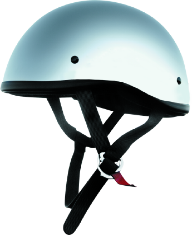 Bikers Choice 646621 Skid Lids Original Helmet Chrome - Small