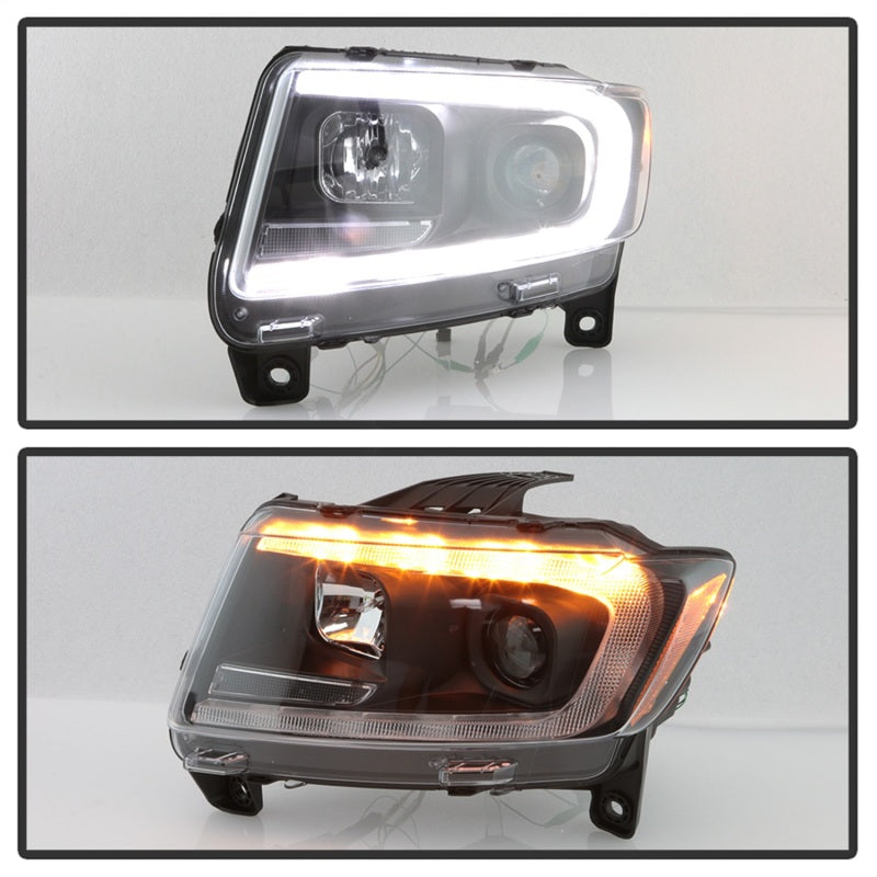 Spyder 5087737 11-13 fits Jeep Grand Cherokee (Xenon/HID Model Only) Light Bar