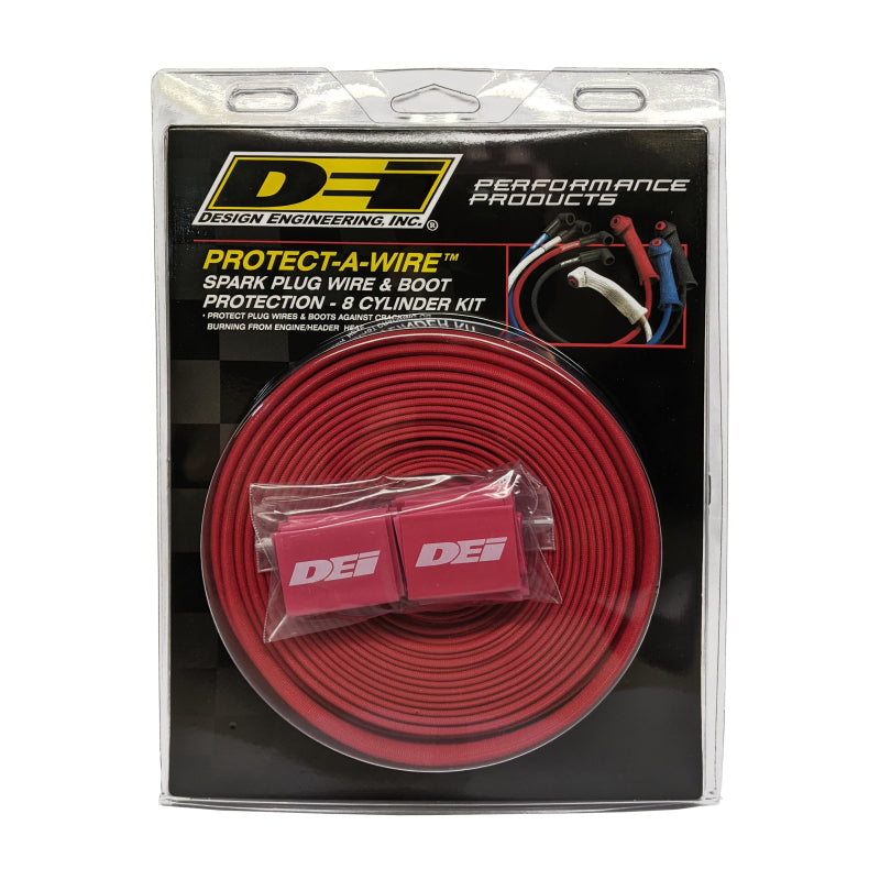 DEI  10622 Protect-A-Wire 8 Cylinder - Red
