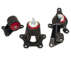 Innovative 20251-75A 98-02 Accord F-Series Black Steel Mounts 75A Bushings (Auto Trans)