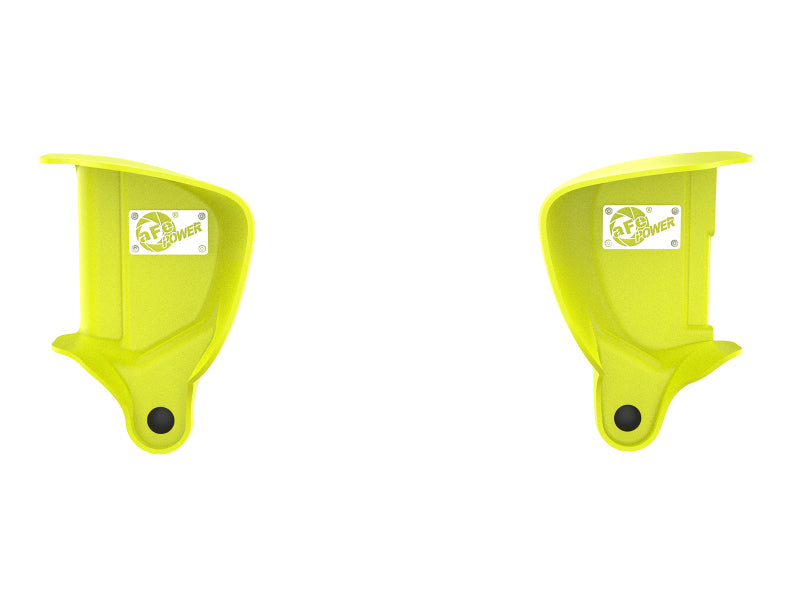 AFE 54-13032SE  FORCE Dynamic Air Scoop 15-18 fits BMW M3/15-20 M4 - Yellow