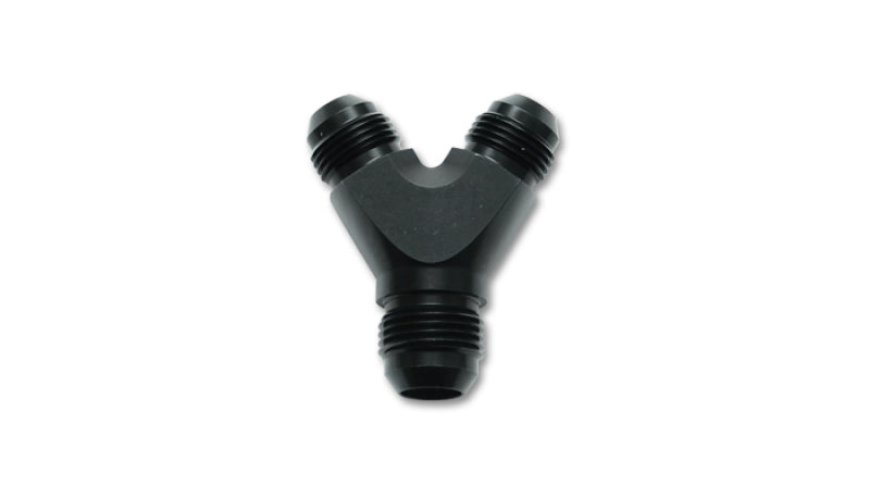 Vibrant 10812 -12AN x -12AN x -12AN Y-Adapter Fitting - Aluminum
