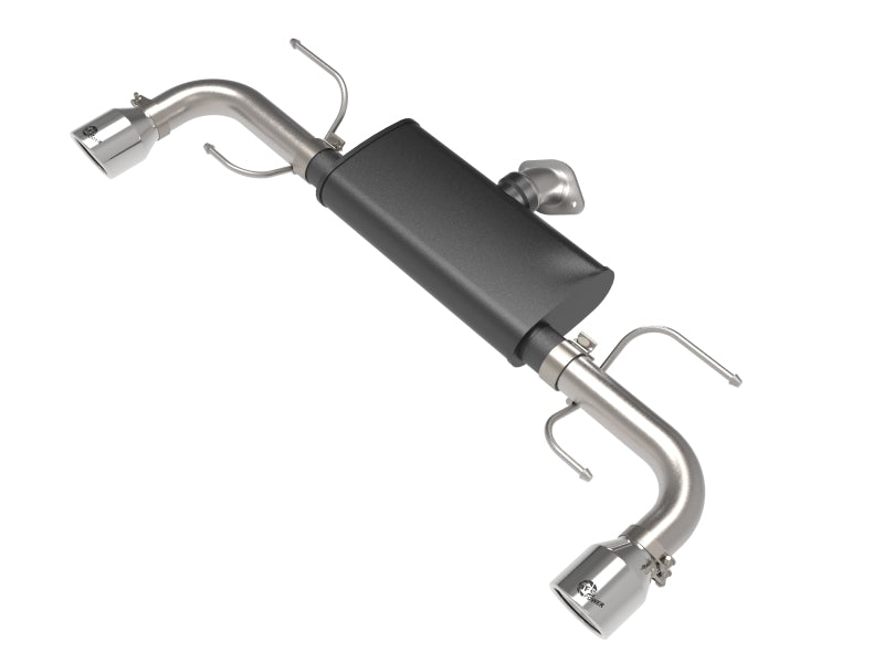 AFE 49-37021-P  17-21 fits Mazda CX-5 2.5L (t) 2.5in. SS Axle-Back Exhaust Syst