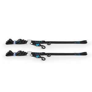 Borne Off-Road BNRTC-TDCB-2BK Cam Buckle Tie-Down Kit (2-Pack) Black