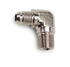 Russell 660841 Performance -6 AN to 3/8in NPT 90 Degree Flare to Pipe Adapter (Endura)