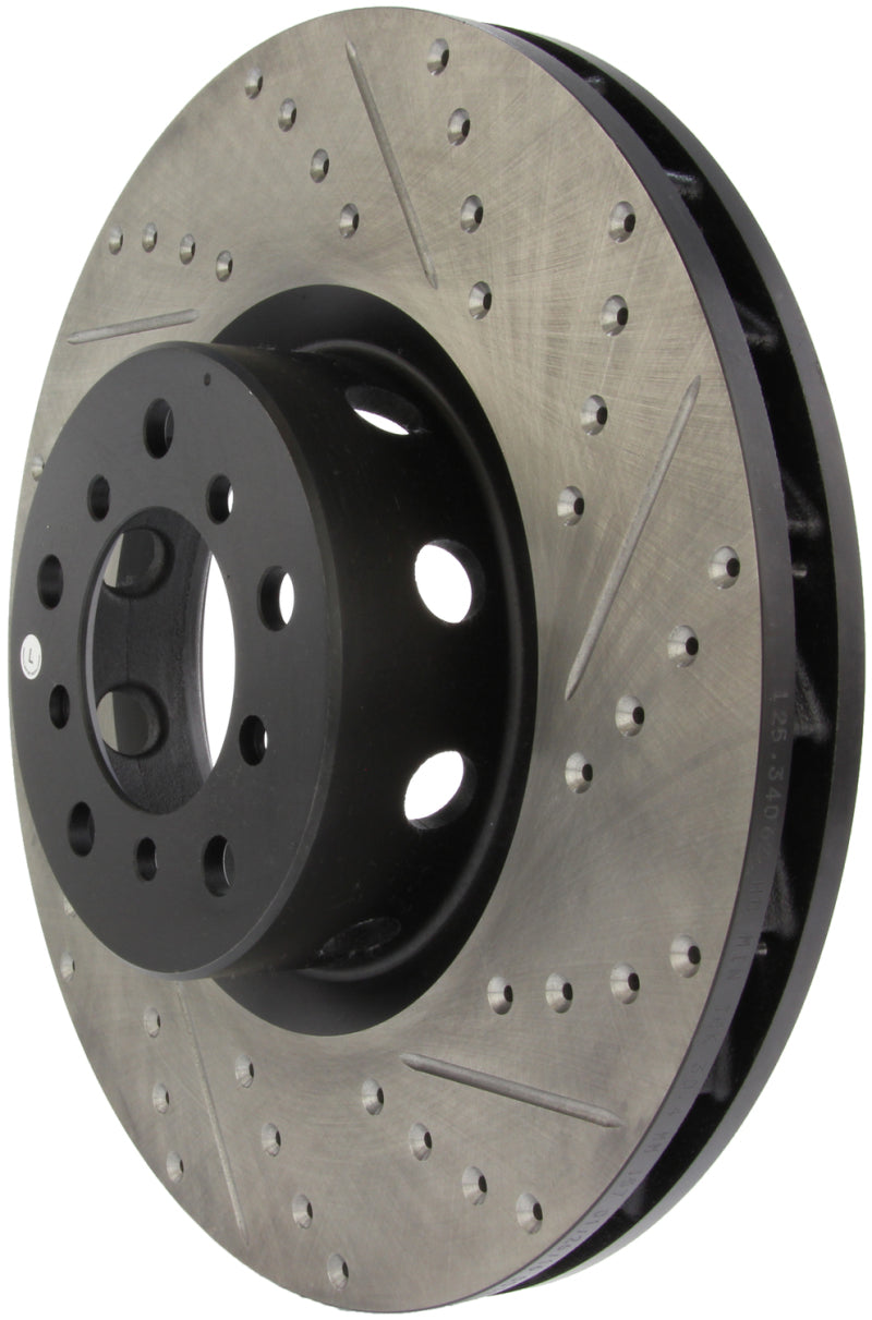 Stoptech 127.34062L 00-03 BMW M5 (E39) Slotted & Drilled Left Front Rotor