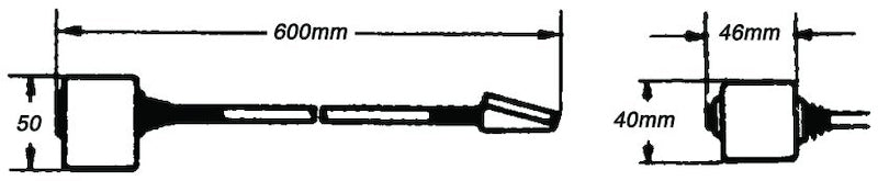 Hella 4532161 Reading Lamp Black Mg12 2Ab