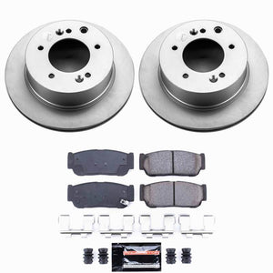 Power Stop 03-06 Kia Sorento Rear Z23 Coated Brake Kit
