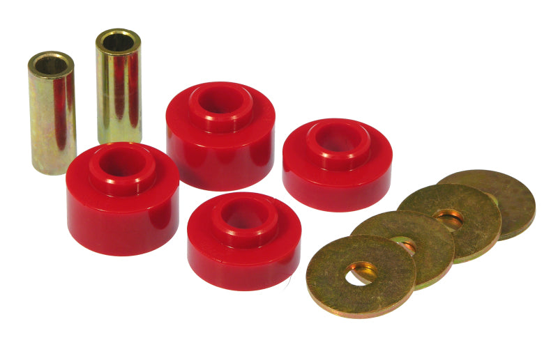 Prothane 6-1609 fits Ford Cobra 99-04 IRS Front Diff Bushings - Red
