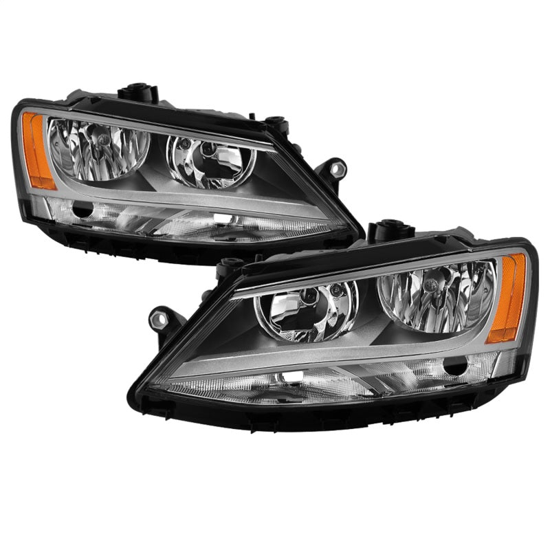 xTune 9042348 11-18 fits Volkswagen Jetta Sedan OEM Style Halogen Headlights -