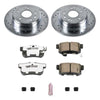 PowerStop K6172-26 02-04 fits Honda CR-V Rear Z26 Street Warrior Brake Kit