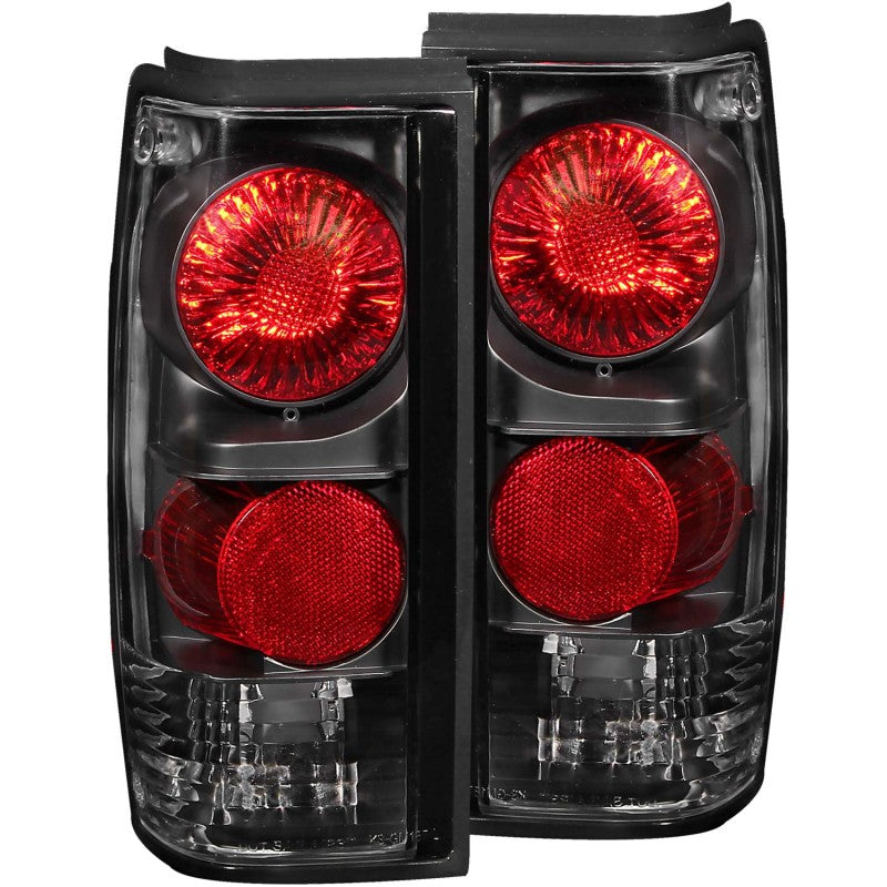 ANZO 211031 1994 fits Chevrolet 82-19 S-10 Taillights Black