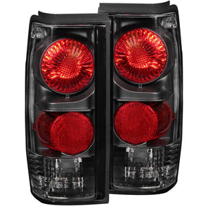 ANZO 211031 1982-1994 fits Chevrolet S-10 Taillights Black