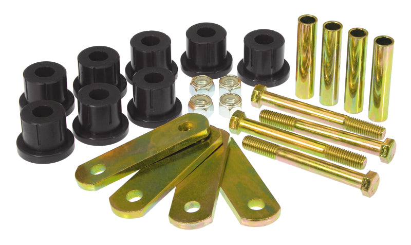 Prothane 7-1051-BL fits Chevy 67-81 Camaro HD Shackle Bushings - Black