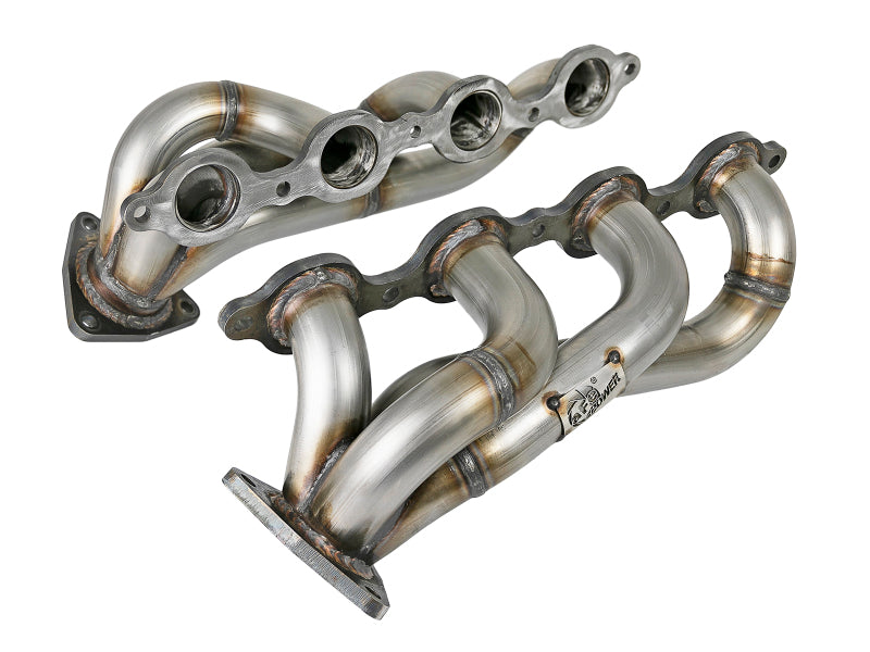 AFE 48-34134 d Steel 1-3/4in 304SS Shorty Headers 2019 fits GM Silverado / Sier