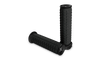 Burly Brand B16-1010TB 82-17 H-D Dual Cable Set Reaper Handle Grip Set - Textured Black