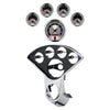 AutoMeter 2208-01 Autometer American Muscle Direct Fit Dash Kit 55-59 fits Chevy Truck (1 x 3-3/8in. / 4 x 2-1/16in.)