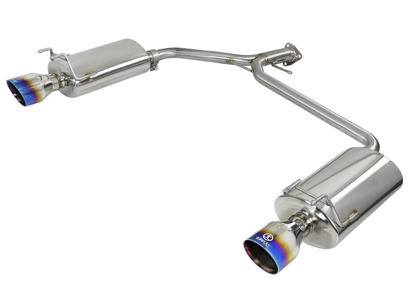 AFE 49-36604-L  2.25-1.75in 304 SS Axle-Back Exh w/Blue Flame Tips 13-17 fits H