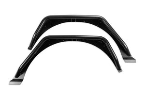 Fabtech FTS24213 18-21 fits Jeep JL 4WD Rear Steel Tube Fenders - Textured Black